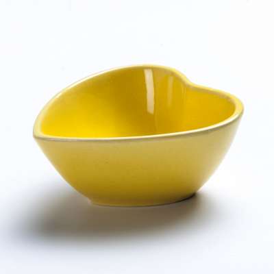 Ceramic Heart Shape Bowl 80Ml 120Ml Seasoning Dish