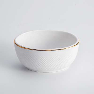 Sugar Bowl Porcelain Dinnerware With Gold For Weeding